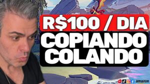 COPIE E COLE VIDEOS E GANHE R$100 DIA NO YOUTUBE SHORTS ALIEXPRESS AMAZON BRASIL