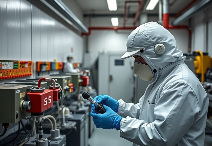 Representação visual de Trabalhadores descobrem ninhos de vespas radioativas em usina nuclear nos EUA