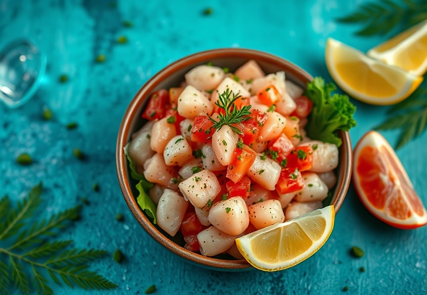 Representação visual de Ceviche Tropical: Descubra as Versões Inovadoras que Estão Conquistando o Brasil